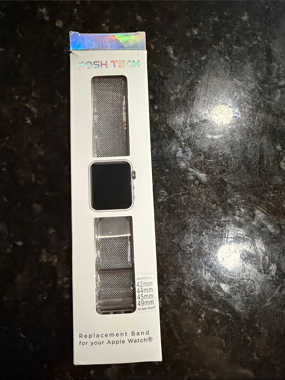 Silver Mesh Replacement Band for Apple Watch